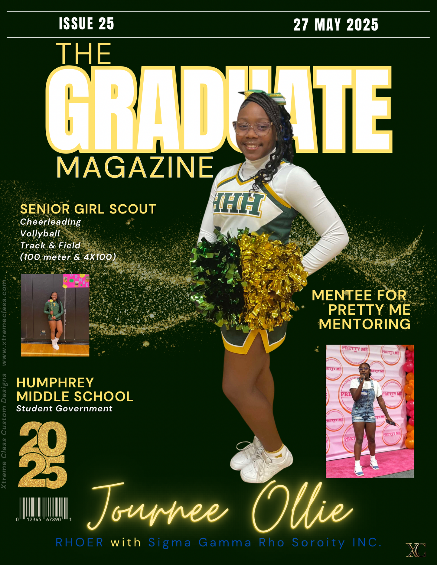 Graduation Announcement (Magazine Cover)