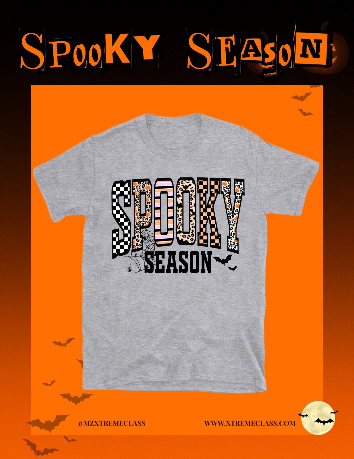 Spooky Season Graffiti Tee