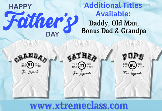 Father's Day Title Shirts