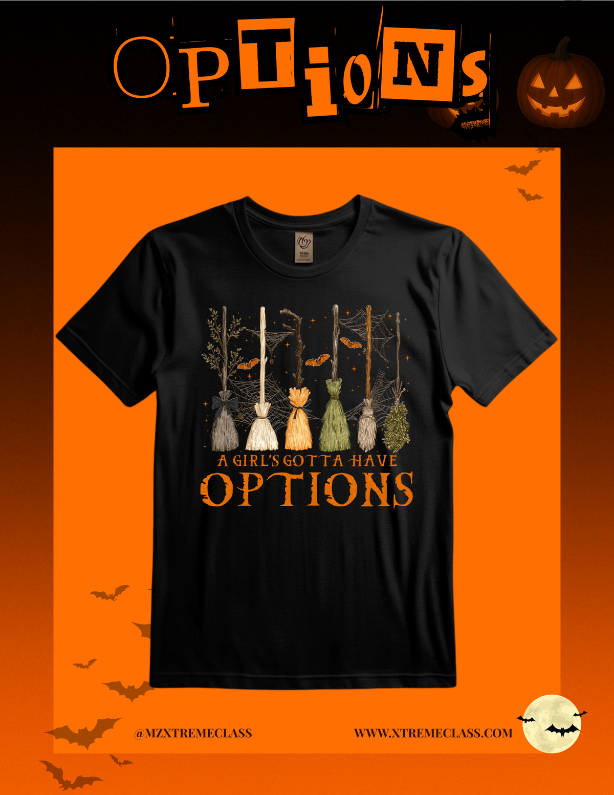 A Girl’s Gotta Have Options Tee