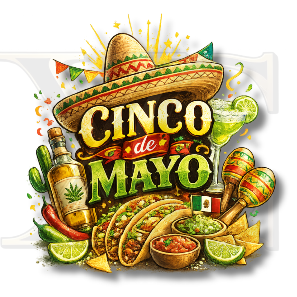 🌮 Cinco De Mayo Fiesta Tee – Taco Tuesday Edition