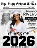 Graduation Newspaper Keepsake – Class of 2026 🎓