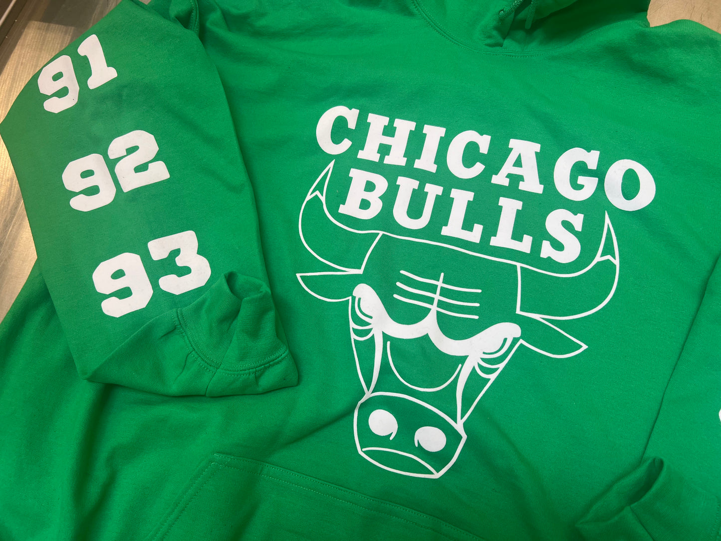 Green/White Chicago Bulls