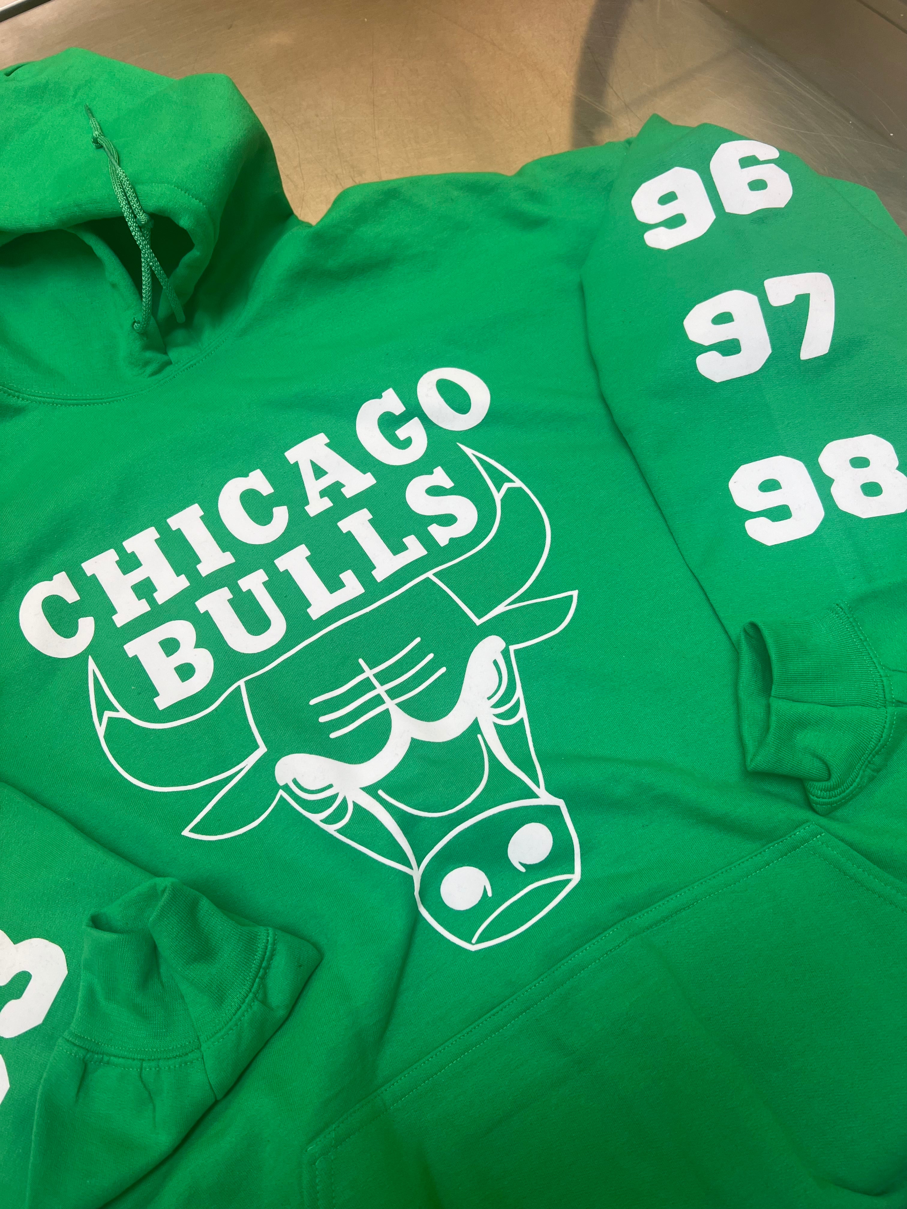 Green/White Chicago Bulls