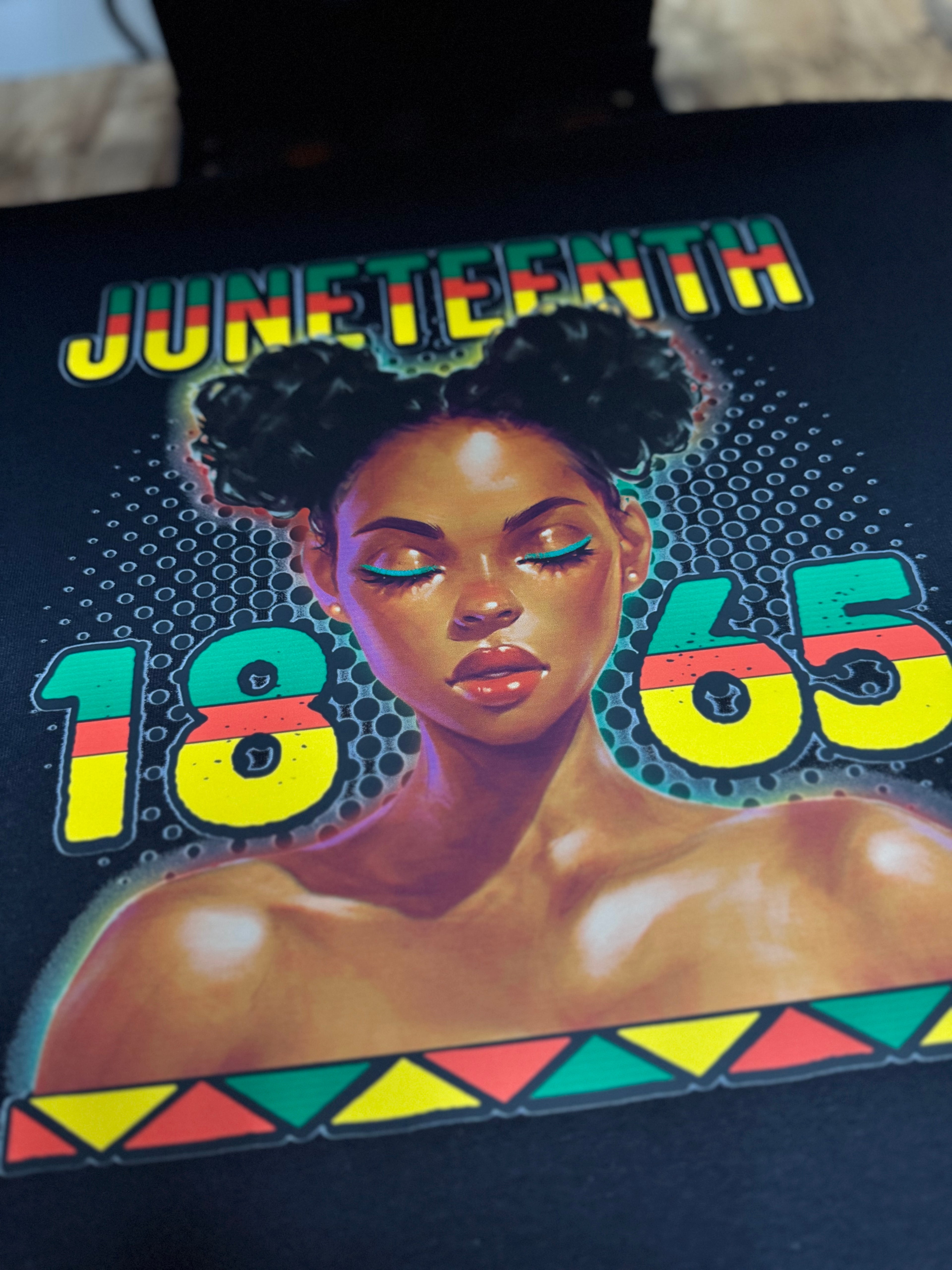 “Juneteenth 1865” Melanin Magic Tee
