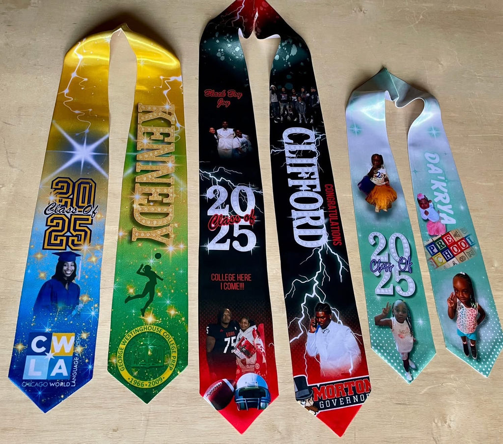 Custom Graduation Stoles – Fully Personalized Luxury Keepsake