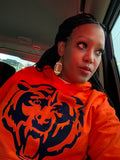 Orange Bears Hoodie