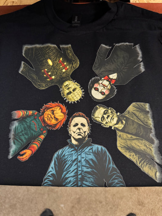 Horror Legends T-Shirt – Classic Slashers Edition