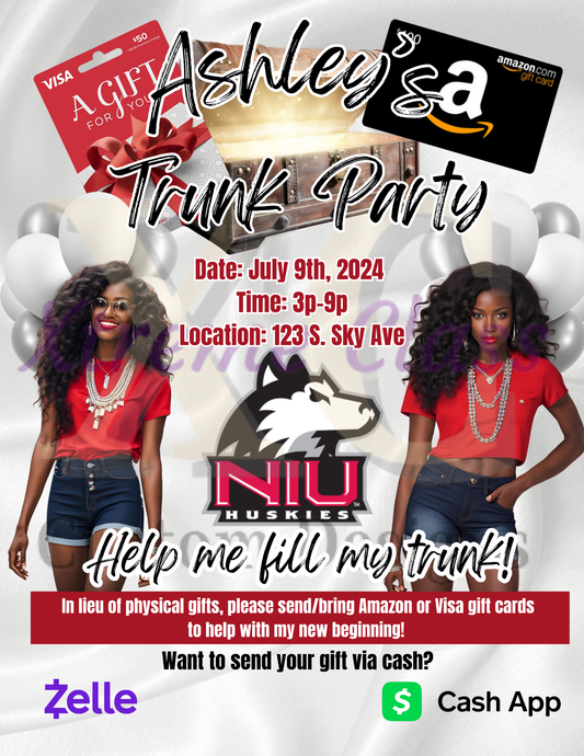 Trunk Party Flyer