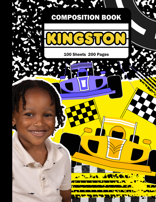 Personalized Composition Notebooks for Kids