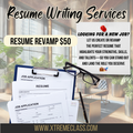 Professional Resume Writing Services (REVAMPED RESUME)