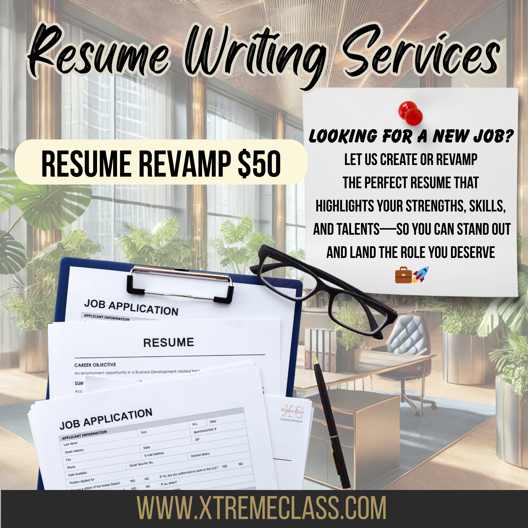 Professional Resume Writing Services (REVAMPED RESUME)