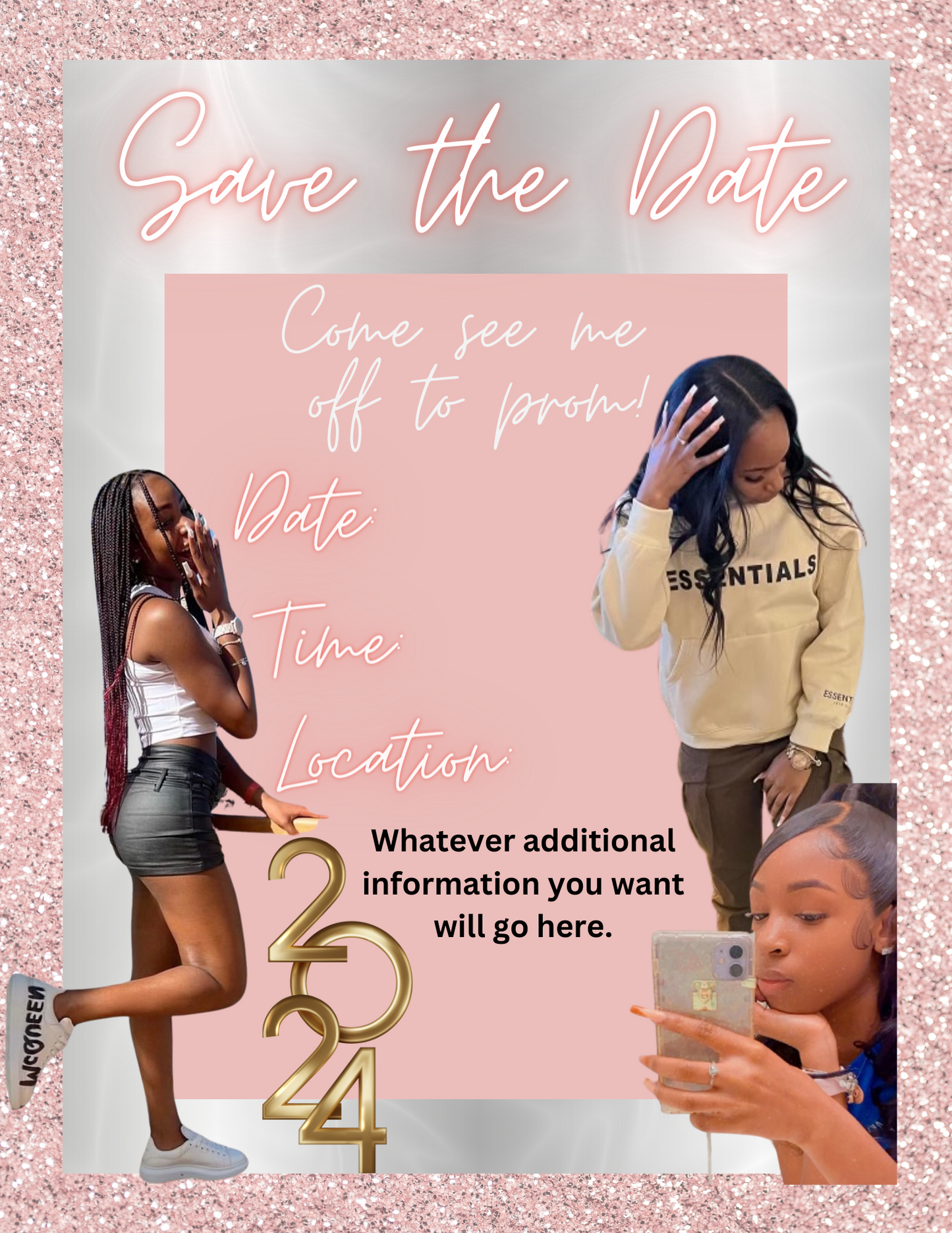 Prom Save The Date