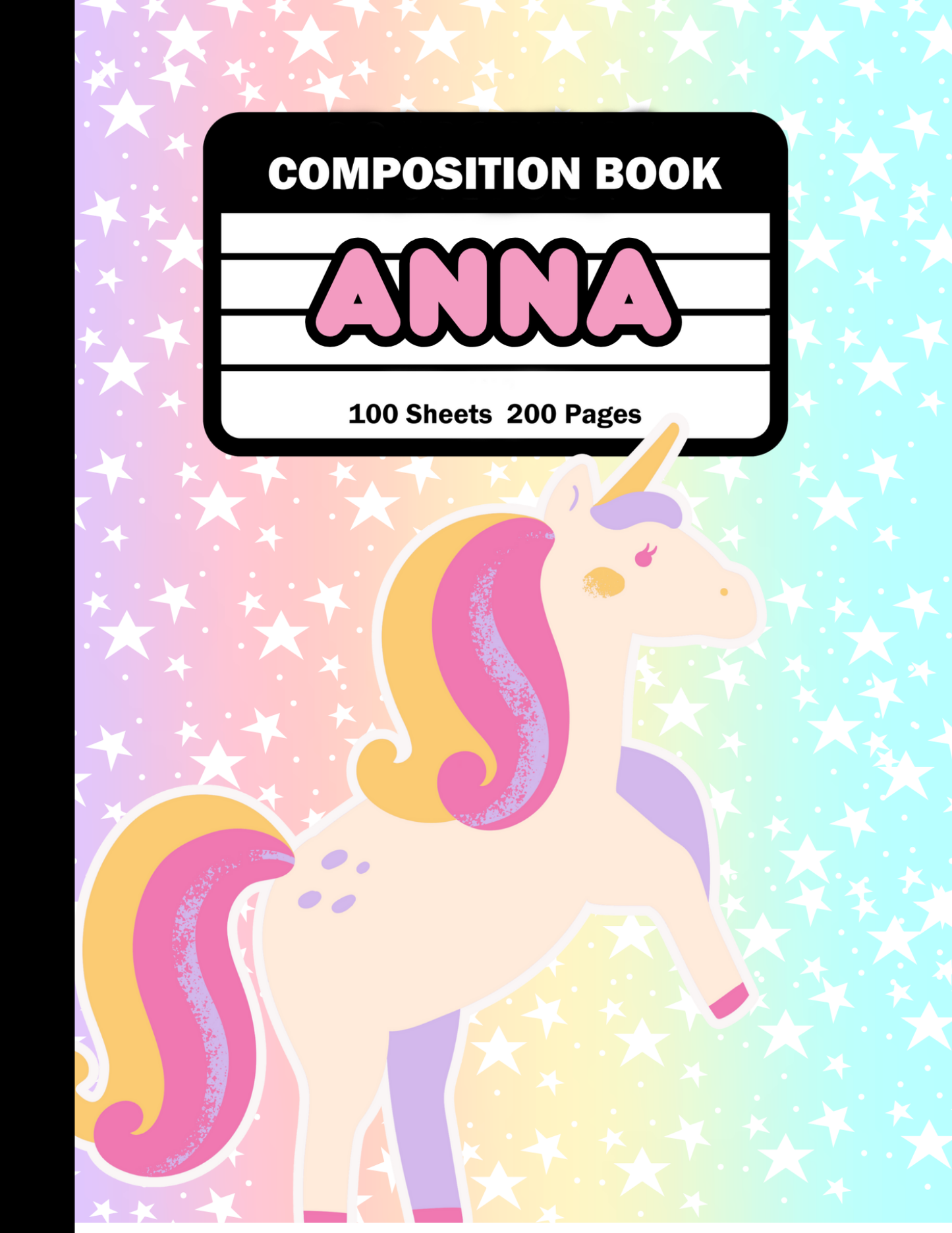 Personalized Composition Notebooks for Kids