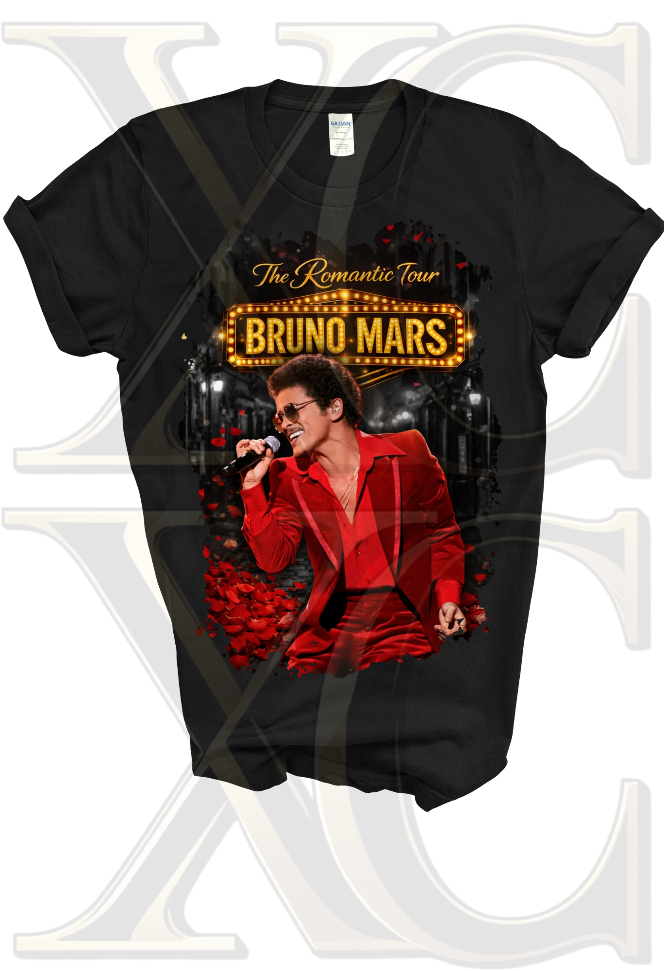 Bruno Mars Retro Tour Shirt 2026 – Vintage Concert Outfit Tee | Streetwear Graphic T-Shirt (Unisex)