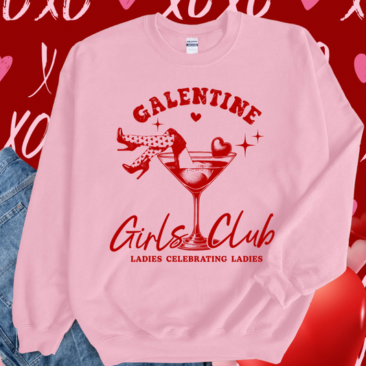 Galentine Girls Club Sweatshirt